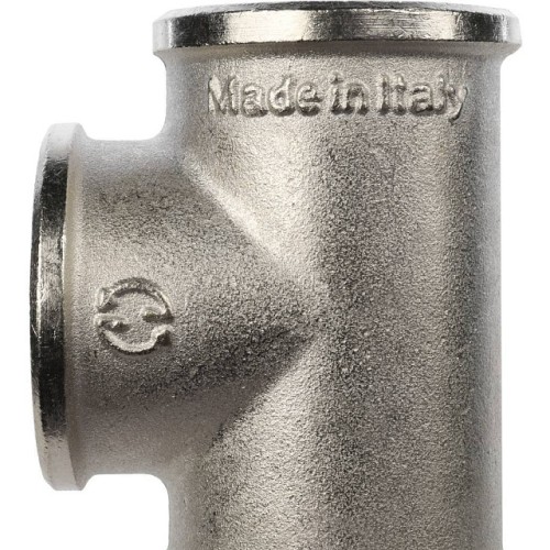 Тройник STOUT ВВ никелированный 1