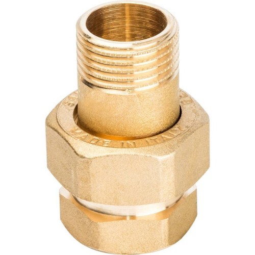 Разъемное соединение STOUT американка ВН 1/2 уплотнение под гайкой по плоскости