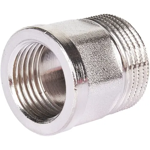 Переходник STOUT под ключ ВН никелированный 1/2 x3/4
