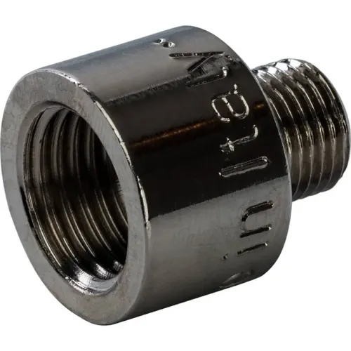 Переходник STOUT ВН никелированный 1/4X1/8 Переходник STOUT ВН никелированный 1/4X1/8