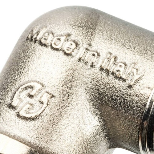 Угольник STOUT НВ никелированный 1/2