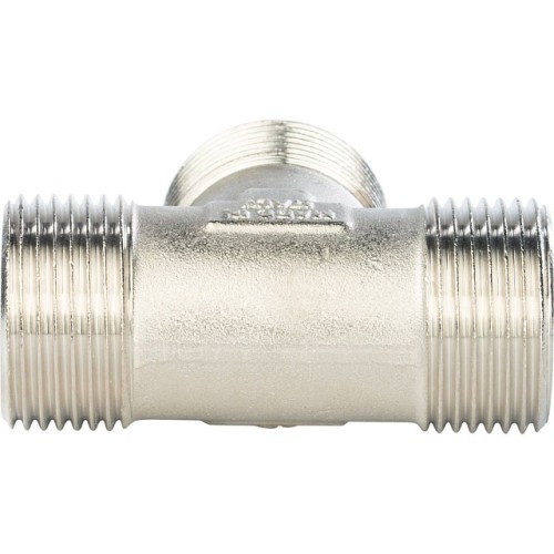 Тройник STOUT НН никелированный 1/2X1/2X1/2