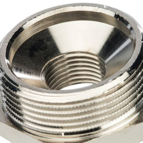 Футорка STOUT никелированная 1 1/4X1/2