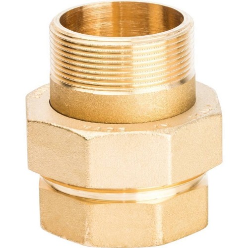 Разъемное соединение STOUT американка ВН 2 уплотнение под гайкой по плоскости