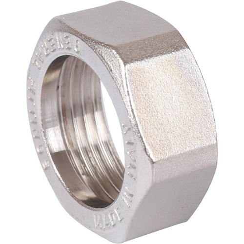 Разъемное угловое соединение STOUT американка ВН, никелированное 3/4