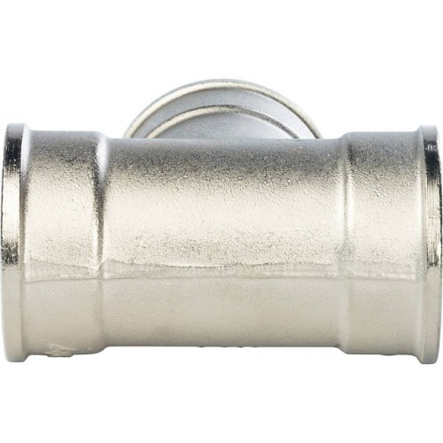 Тройник STOUT ВВ никелированный 1 1/4