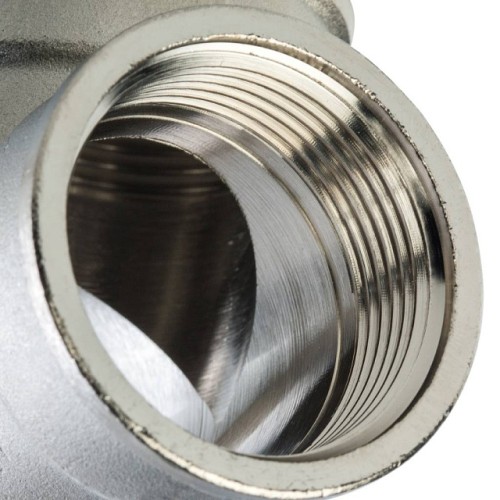 Тройник STOUT ВВ никелированный 1 1/4