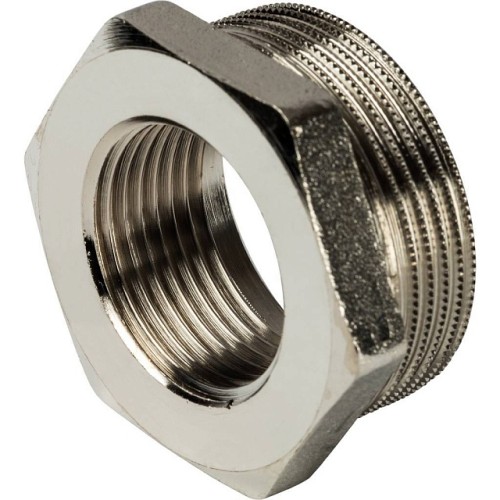 Футорка STOUT никелированная 1 1/2X1