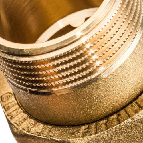 Разъемное соединение STOUT американка ВН 1 1/4 уплотнение под гайкой по плоскости