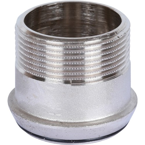 Разъемное угловое соединение STOUT американка ВН 1 1/2 уплотнение под гайкой o-ring кольцо, никелированное