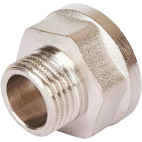 Переходник STOUT под ключ ВН никелированный 3/4 x1/2