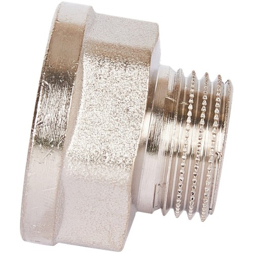 Переходник STOUT под ключ ВН никелированный 3/4 x1/2