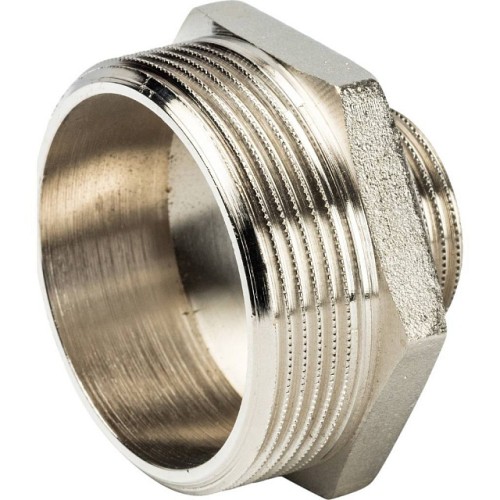 Ниппель НН STOUT переходной никелированный 2X1