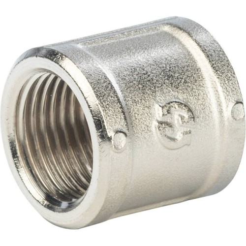 Муфта STOUT ВВ никелированная 1/2