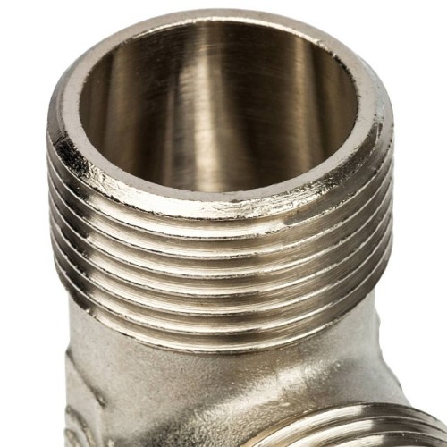 Тройник STOUT НН никелированный 1 X1 X1