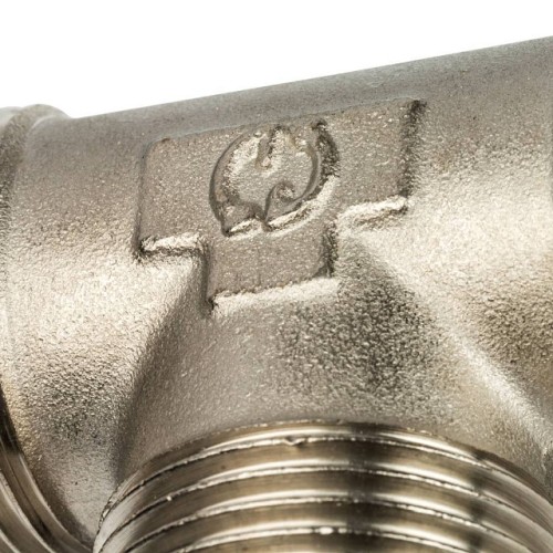 Тройник STOUT НН никелированный 1 X1 X1