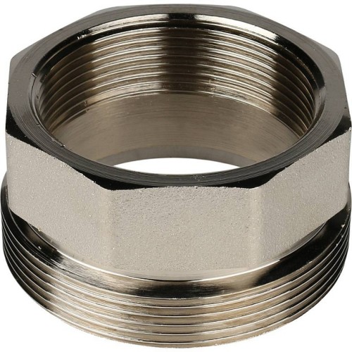 Разъемное соединение STOUT американка ВН никелированное, уплотнение под гайкой 2 o-ring кольцо