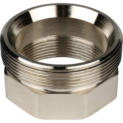 Разъемное соединение STOUT американка ВН никелированное, уплотнение под гайкой 2 o-ring кольцо