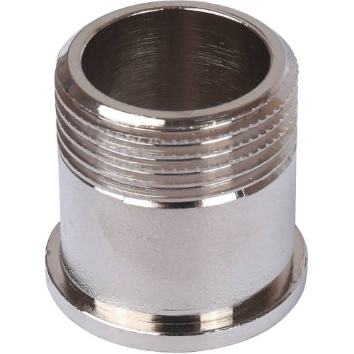 Разъемное соединение STOUT американка ВН 3/4 никелированное, уплотнение под гайкой по плоскости