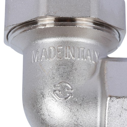 Разъемное угловое соединение STOUT американка ВН 1 1/4 уплотнение под гайкой o-ring кольцо, никелированное