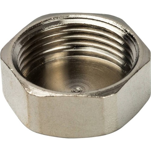 Заглушка STOUT ВР никелированная 1