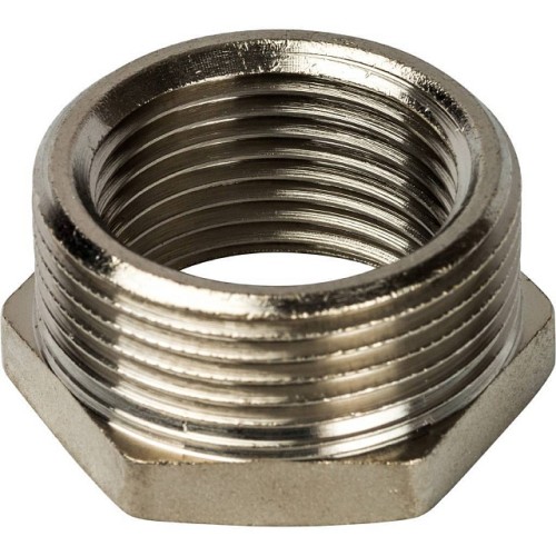 Футорка STOUT никелированная 1 1/2X1 1/4