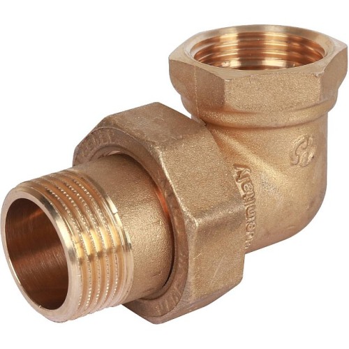 Разъемное угловое соединение STOUT американка ВН 1