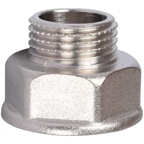 Переходник STOUT под ключ ВН никелированный 3/4 x3/4