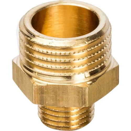 Ниппель НН STOUT переходной 1/2X1/4