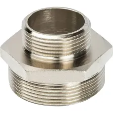 Ниппель НН STOUT переходной никелированный 2X1 1/4