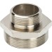 Ниппель НН STOUT переходной никелированный 2X1 1/4
