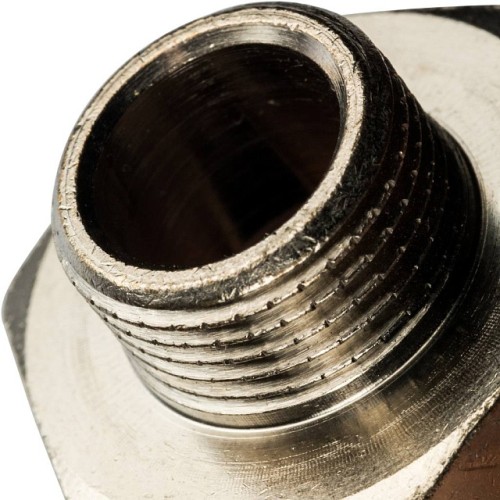 Ниппель НН STOUT переходной никелированный 3/4X3/8