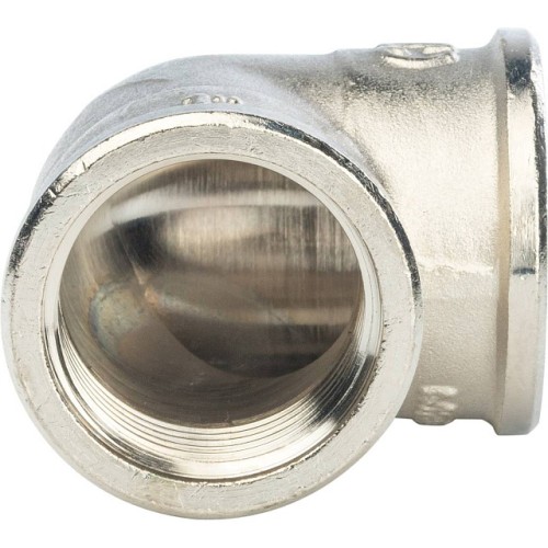 Угольник STOUT ВВ никелированный 1