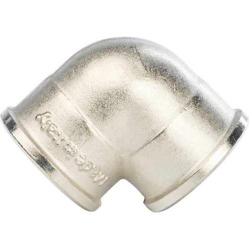 Угольник STOUT ВВ никелированный 1