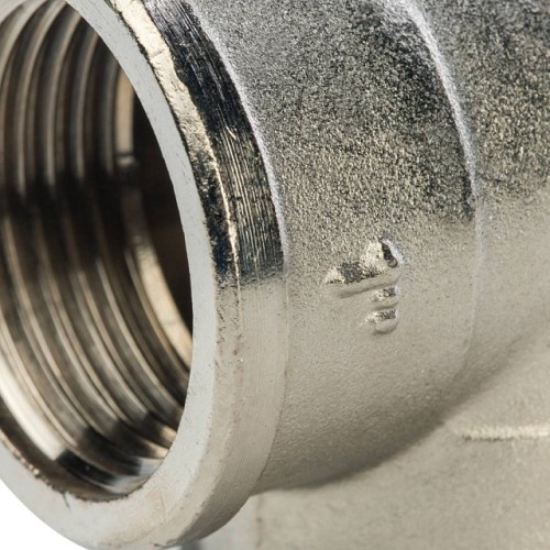 Угольник STOUT ВВ никелированный 1