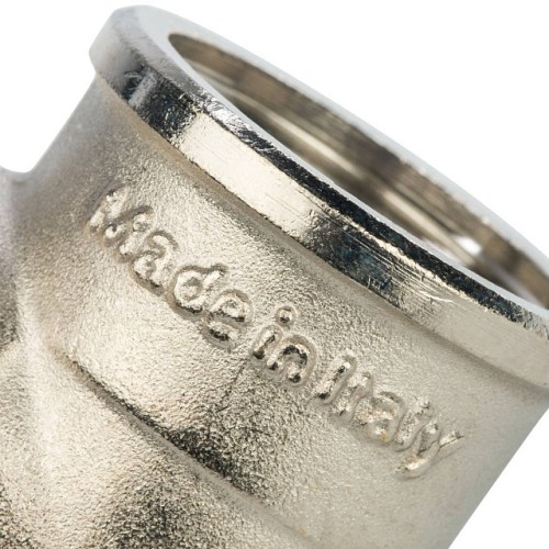 Угольник STOUT ВВ никелированный 1