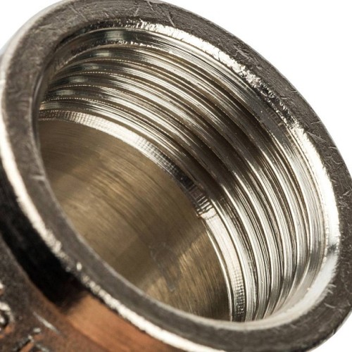 Угольник STOUT ВВ никелированный 3/4