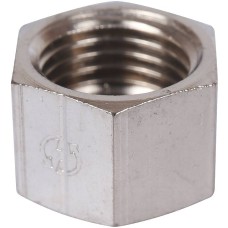 Заглушка STOUT ВР никелированная 1/4