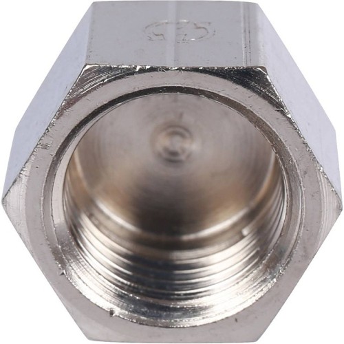 Заглушка STOUT ВР никелированная 1/4