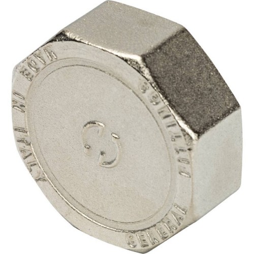 Заглушка STOUT ВР никелированная 1 1/2