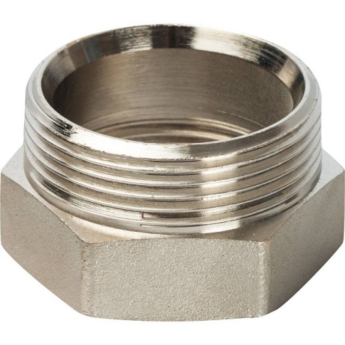 Разъемное соединение STOUT американка ВН никелированное, уплотнение под гайкой 1 1/2 o-ring кольцо