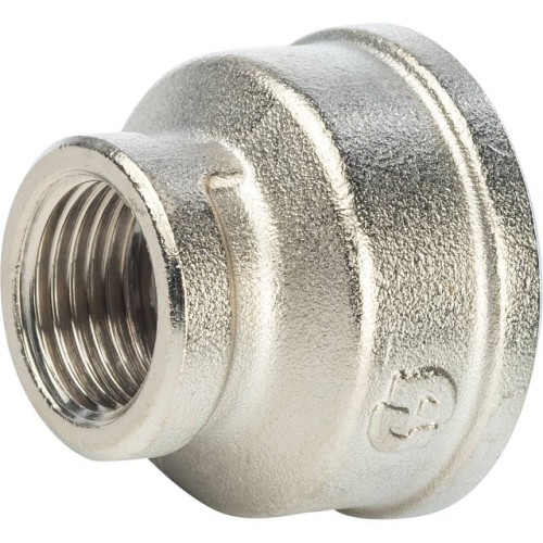 Муфта STOUT ВВ переходная никелированная 1 X1/2