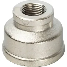 Муфта STOUT ВВ переходная никелированная 1 X3/8
