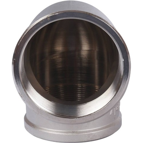 Угольник STOUT ВВ никелированный 3