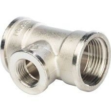 Тройник STOUT ВВ переходной никелированный 1 X1/2X1