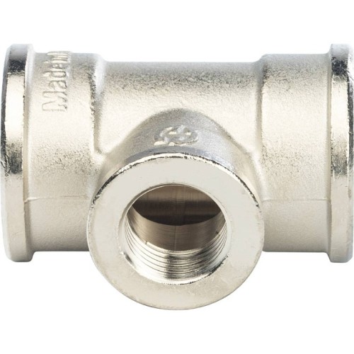 Тройник STOUT ВВ переходной никелированный 1 X1/2X1