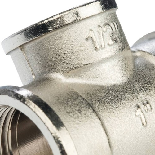 Тройник STOUT ВВ переходной никелированный 1 X1/2X1