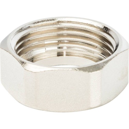 Разъемное соединение STOUT американка ВН 3/4 никелированное, уплотнение под гайкой o-ring кольцо