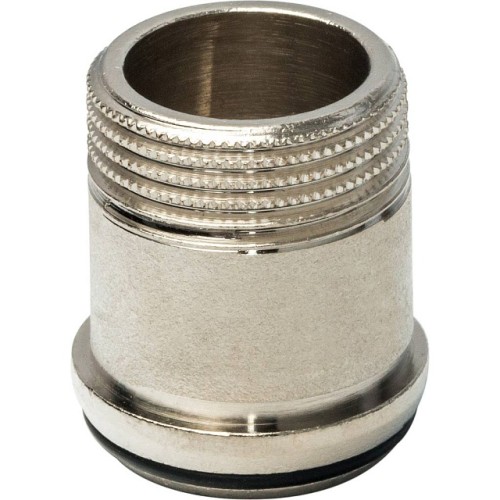 Разъемное соединение STOUT американка ВН 3/4 никелированное, уплотнение под гайкой o-ring кольцо