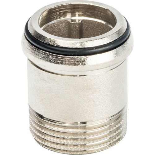 Разъемное соединение STOUT американка ВН 3/4 никелированное, уплотнение под гайкой o-ring кольцо